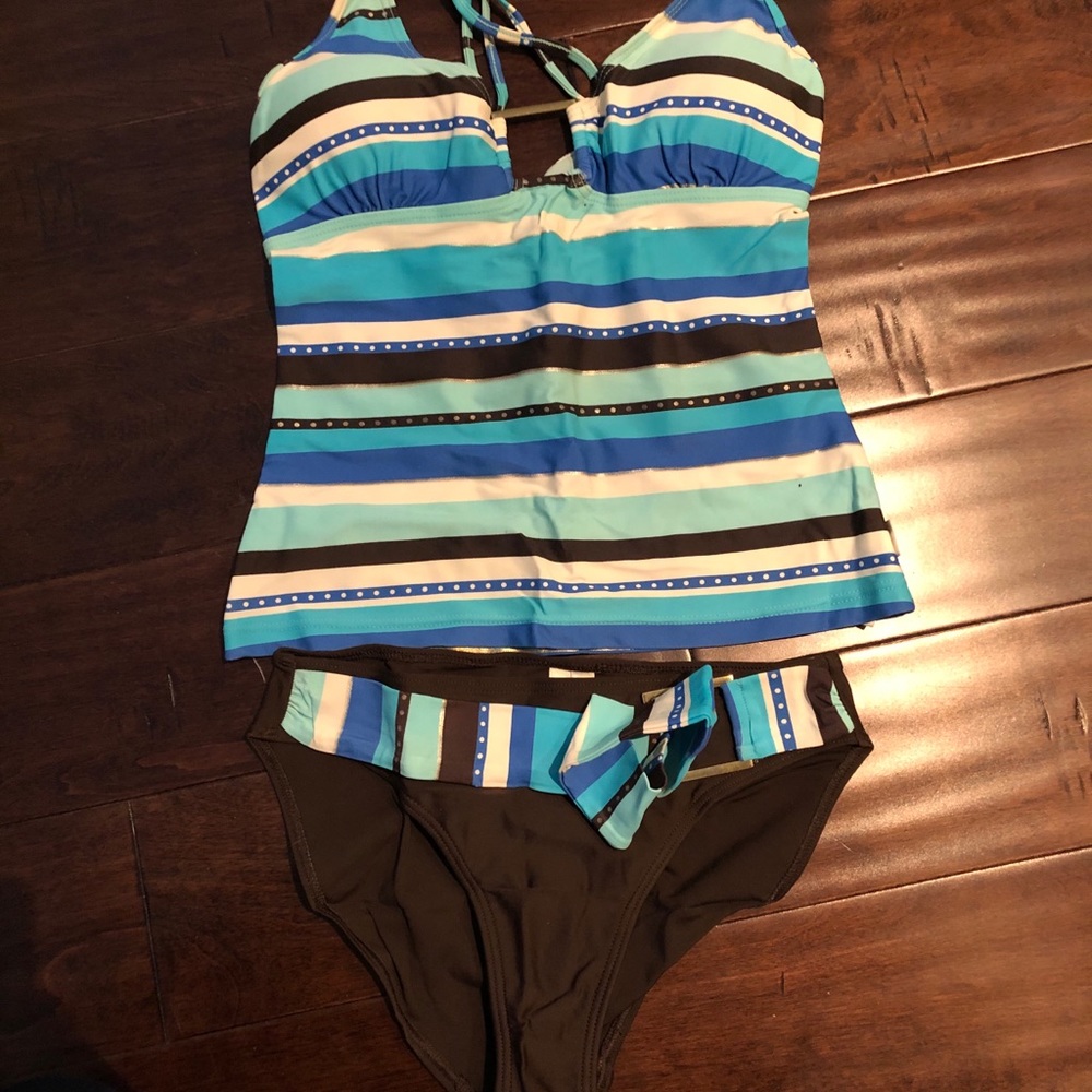 Seafolly Tankini - Super Flattering - Size 8 Top Size 10 Bottom!